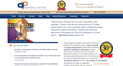 Desktop Screenshot of generalpatent.com